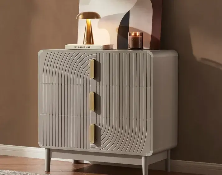 Marnie 3 Drawer Chest – Taupe