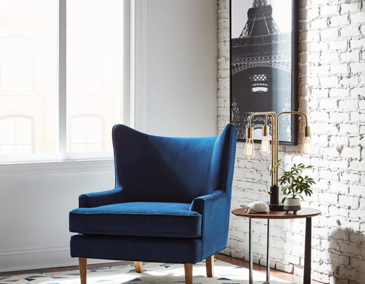 Chelsea Velvet Accent Chair