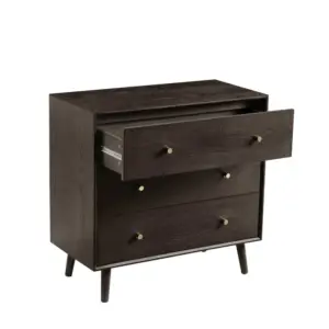 Heidi Oak 3 Drawer Chest – Walnut